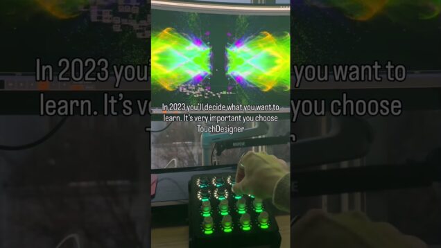 In 2023 I decided to learn TouchDesigner. The rest is history #TouchDesigner #visuals #vfx