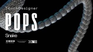 Make a Metallic Snake – TouchDesigner POPs Tutorial (Noise + Patterns)