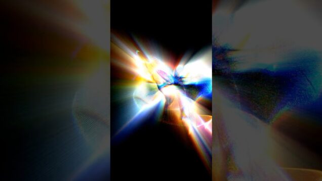 Particle systems + post processing in #TouchDesigner #3d #newmedia