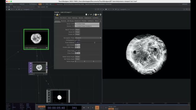 Process Share — Mapping Star Data in TouchDesigner #01