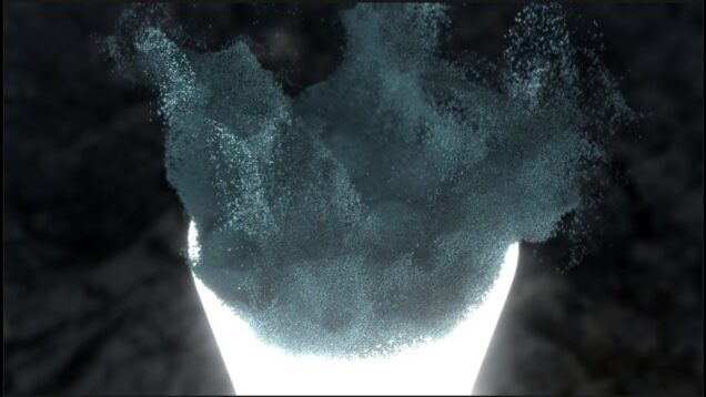 Symmetric Splashes (Touchdesigner)