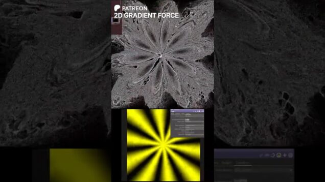 Touchdesigner 2D Gradient Force [ENG, KOR SUB]