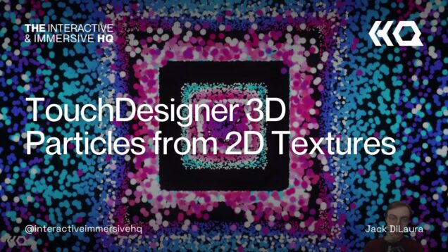 TouchDesigner 3D Particles from 2D Textures (with the Polygonize POP)