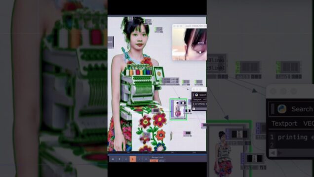 #touchdesigner #embroiderymachine