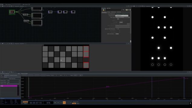 [TouchDesigner] Sequencer and visualizer