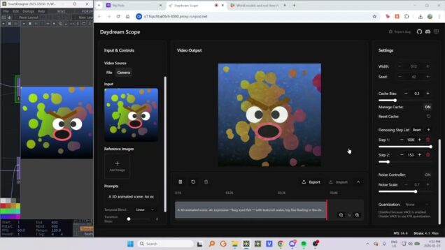 TouchDesigner ×  Scope EP 02: Krea Model and Denoising