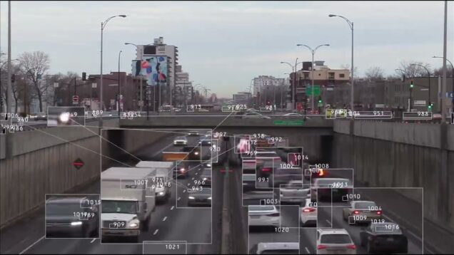 Tracking highway – TouchDesigner