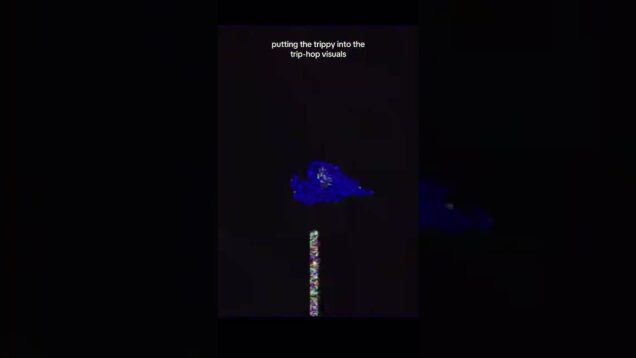 Trippy trip hop visuals for new track stone edit #triphop #visuals #touchdesigner #triphopmusic