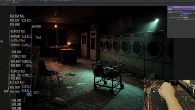 Using MIDI with a LaunchControlXL3 and TouchDesigner to control an image