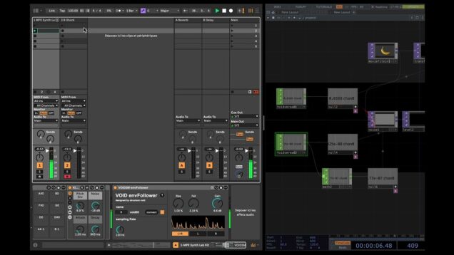 VOID Shared Memory — Live / TouchDesigner Envelope Follower