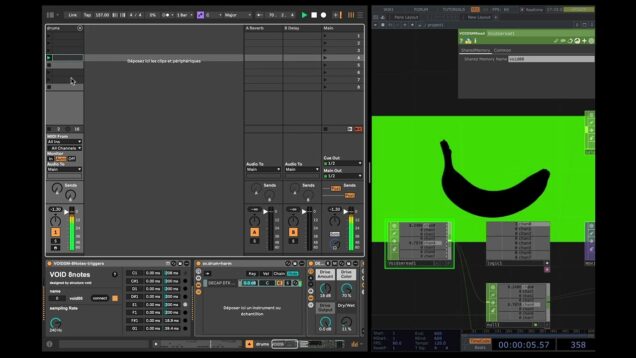 VOID Shared Memory — Live / TouchDesigner Midi Envelopes