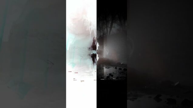 you are here, as angels compile the dusk #touchdesigner #ambientmusic