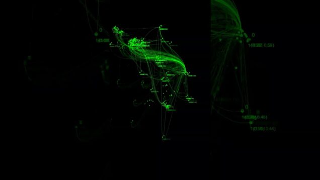 Boundary, Plant, AI, Signal. (Made with TouchDesigner)