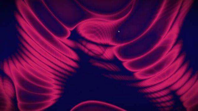 GLSL Shader with VCVRack ambient music #glsl #shaders #touchdesigner #vcv #digitalart #generativeart