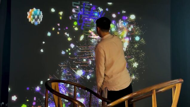 Installing an living Long for Chinese New Year in Malaysia Penang | Touchdesigner