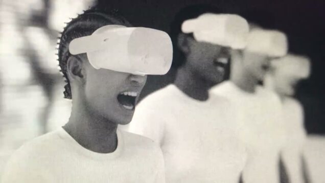 making of a cyborg choir – easterner livecodes music, TouchDesigner, Unreal Engine 5