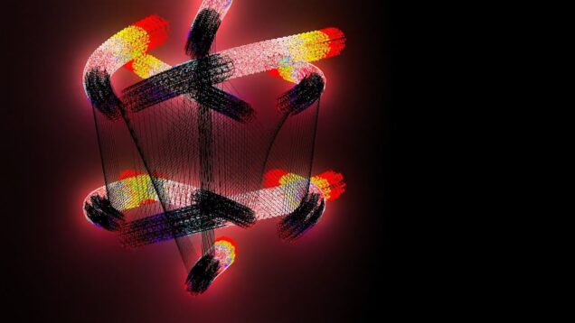 Random light trails touchdesigner experiment