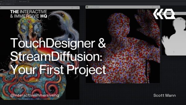 Real-time AI Avatar & Audio-Reactive Strobe | Stream Diffusion + TouchDesigner