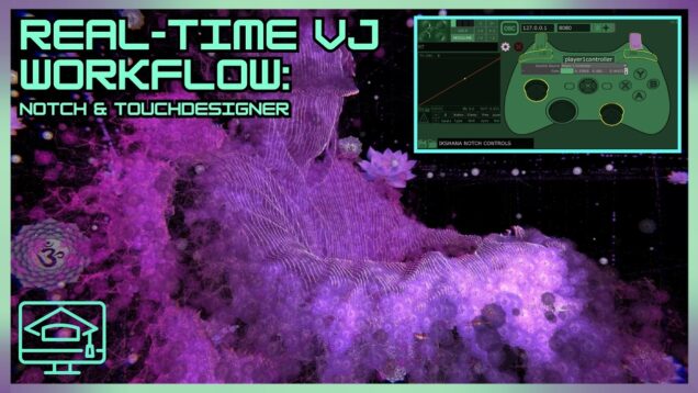 Real-Time VJ Workflow with an Xbox Controller | Notch + TouchDesigner