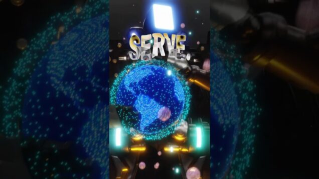 To Protect and Serve. Made with #touchdesigner and #blender3d