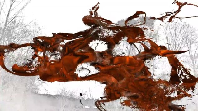 Touchdesigner audioreactive flowfield Made In Memory