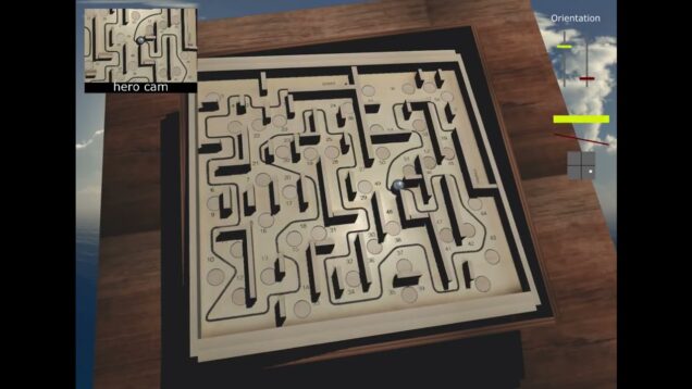 TouchDesigner Ball Labyrinth Game Proof of Concept