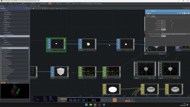 [TouchDesigner] Beginner intro into 3D