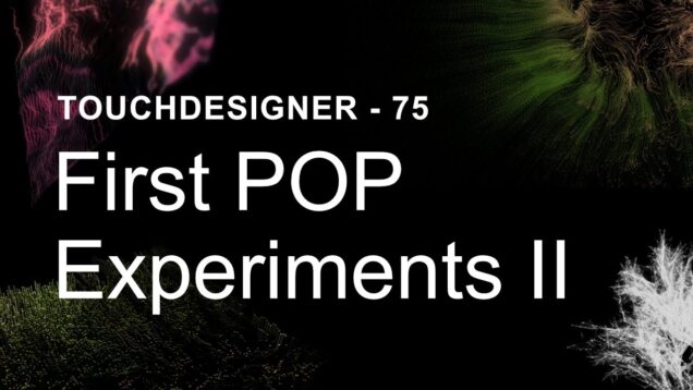 Touchdesigner–GridPOP,Lookup TexturePOP–