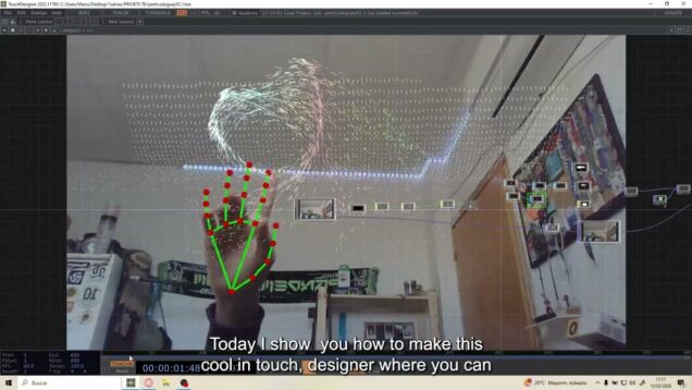 TouchDesigner Tutorial: Control Particles with Your Hand