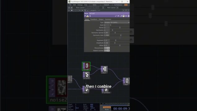 TouchDesigner Tutorial: Create a Synthetic Structure using TOP to POP (Easy)