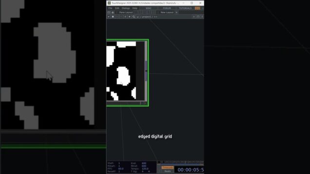 TouchDesigner Tutorial: Generative Glyph Dither System