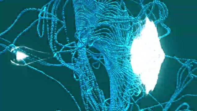 Visulizer made in touchdesigner