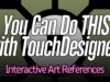 You Can Do THIS with TouchDesigner | Interactive Art References (한글 자막)